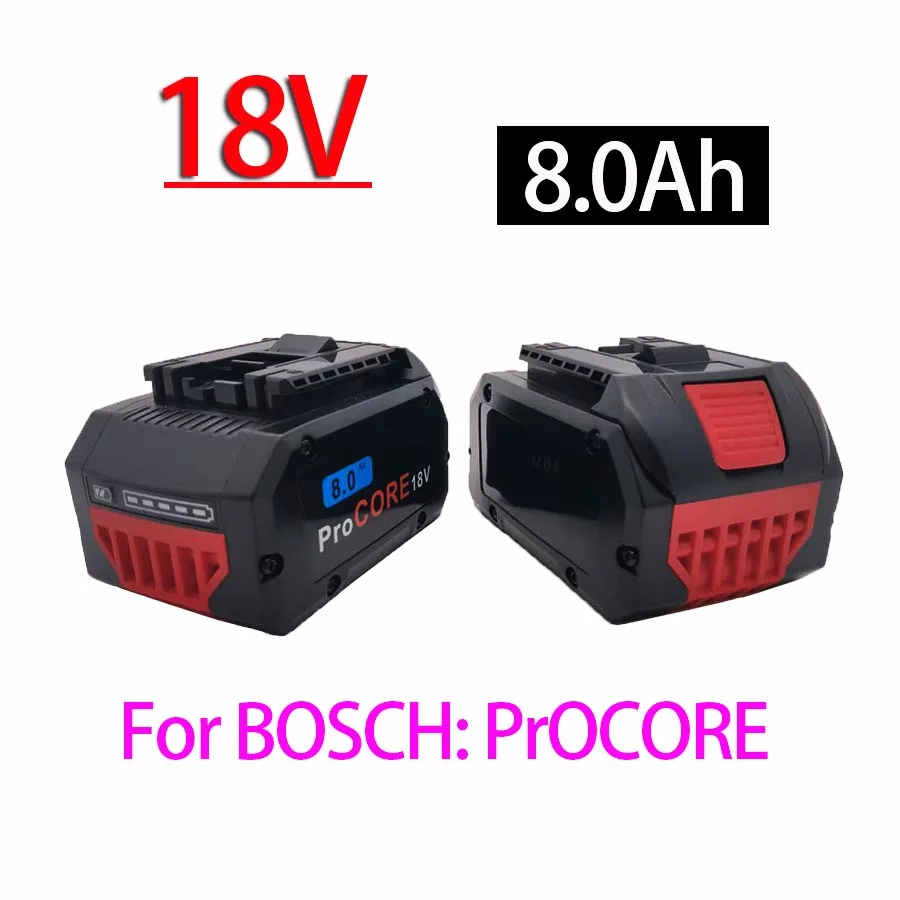☛ProCORE Replacement Battery for Bosch 18V 8.0AH BAT618 BAT609 GBA18V80 Professional Cordless Tool