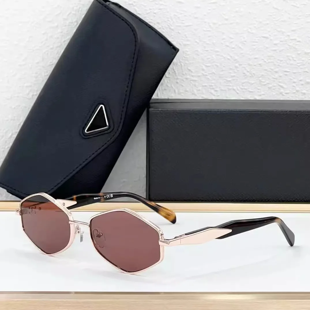 

P Home New Faionable Versatile Luxury Sunglasses SP22Z ex Retro Sle Resin Lens UV Protection Square Oval round Faces