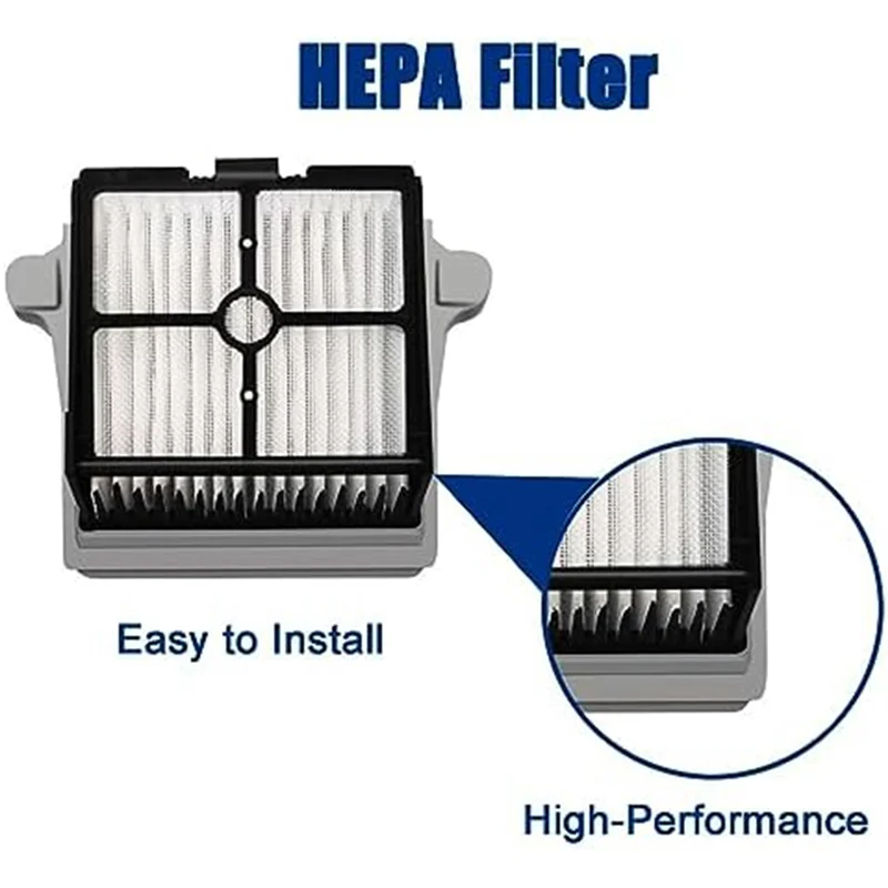 

BHTS-для Tineco Floor ONE S6/S6PRO Беспроводной пылесос для влажной и сухой уборки, сменные HEPA-фильтры и набор щеточных роликов