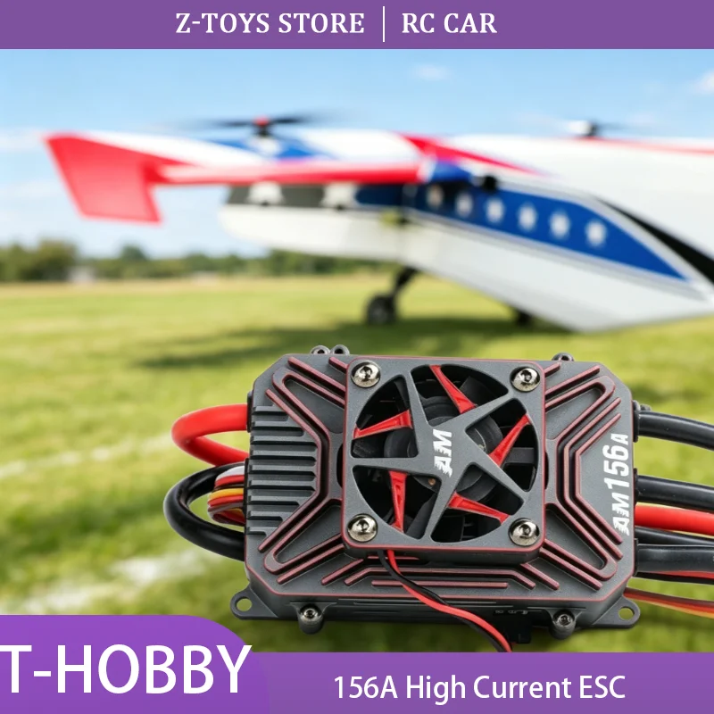 T‑HOBBY AM156A Brushless ESC 5‑14S LiPo 3D Flight Electronic Speed Controller RC Helicopter Aircraft Upgrade Spare Parts