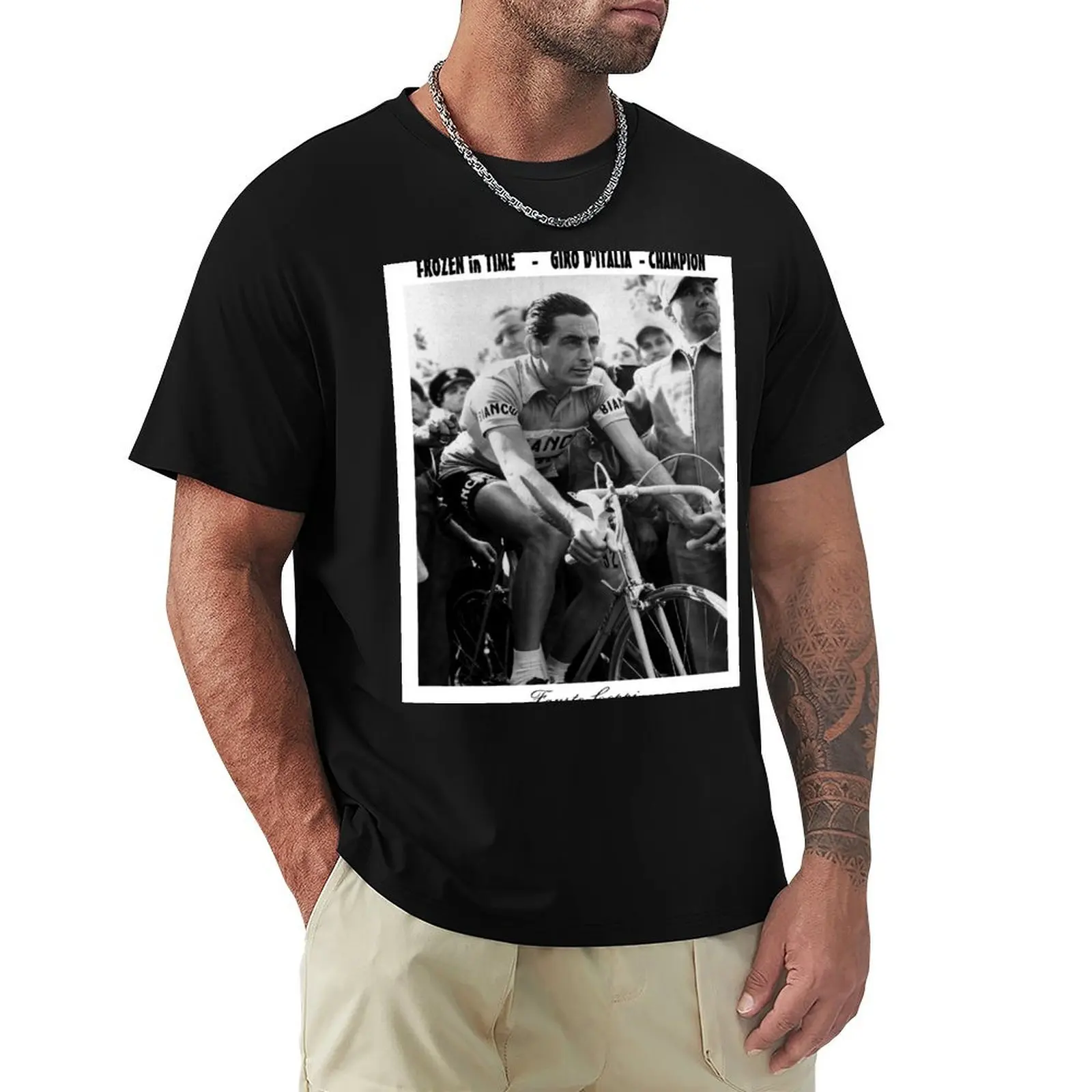 

GIRO D ITALIA : Vintage Championship Bicycle Racing Advertising Print T-Shirt Running Performance Short Sleeve Tee