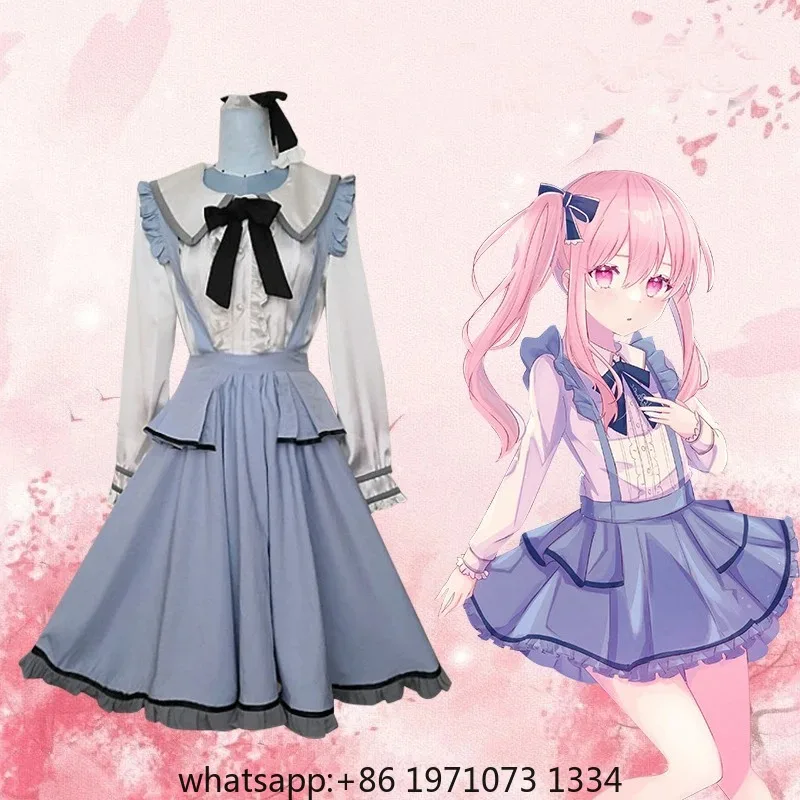 Hot Sale Anime Akiyama Mizuki Cosplay Costume Project Sekai Colorful Stage In Nightcord Amia Halloween Carnival Cosplay Disguise