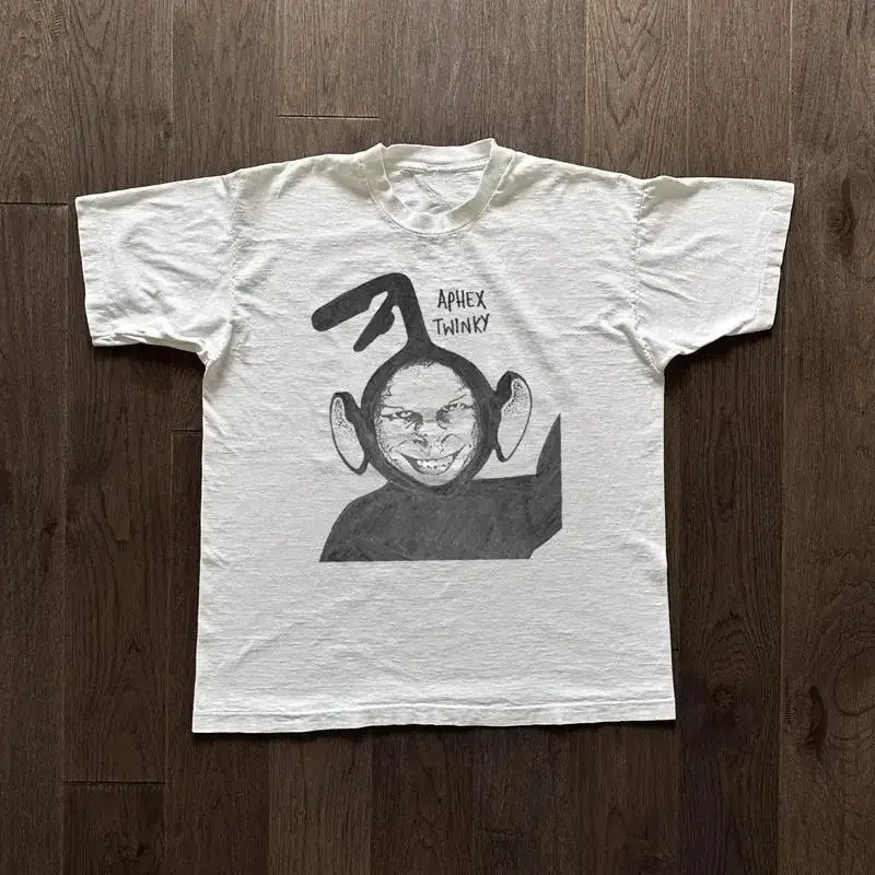 Aphex Twin Twinky White T Shirt Full Size S 5Xl