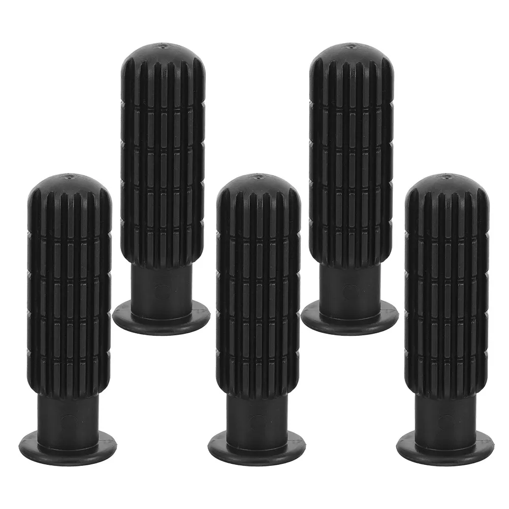 

5 шт. пластиковых ручек для настольного футбола, сменные детали, нескользящие, надежные, удобные, долговечные, для комфортной игры