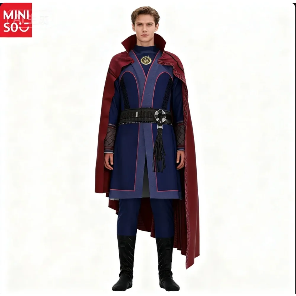 

Marvel Movie Doctor Strange Stephen Cosplay Costume - Adult/Kids Full Set with Cloak Eye of Agamotto Polyester for Party/Cos Con