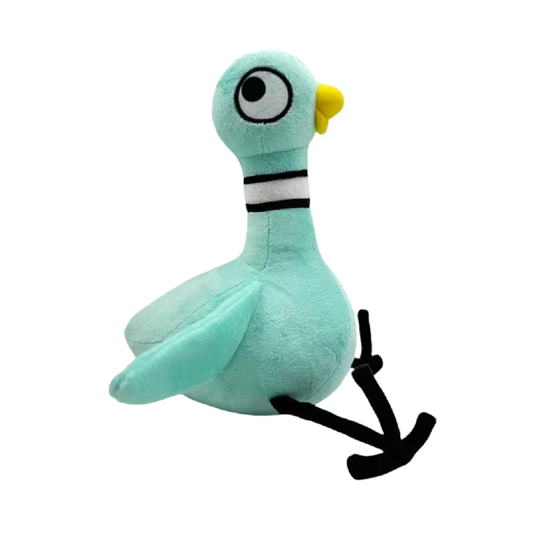 Caliente pollo de ojos grandes Paloma Azul Kawaii juguetes de peluche Anime dibujos animados y lindo muñeco de peluche almohada regalo de cumpleaños para niños amigos niño