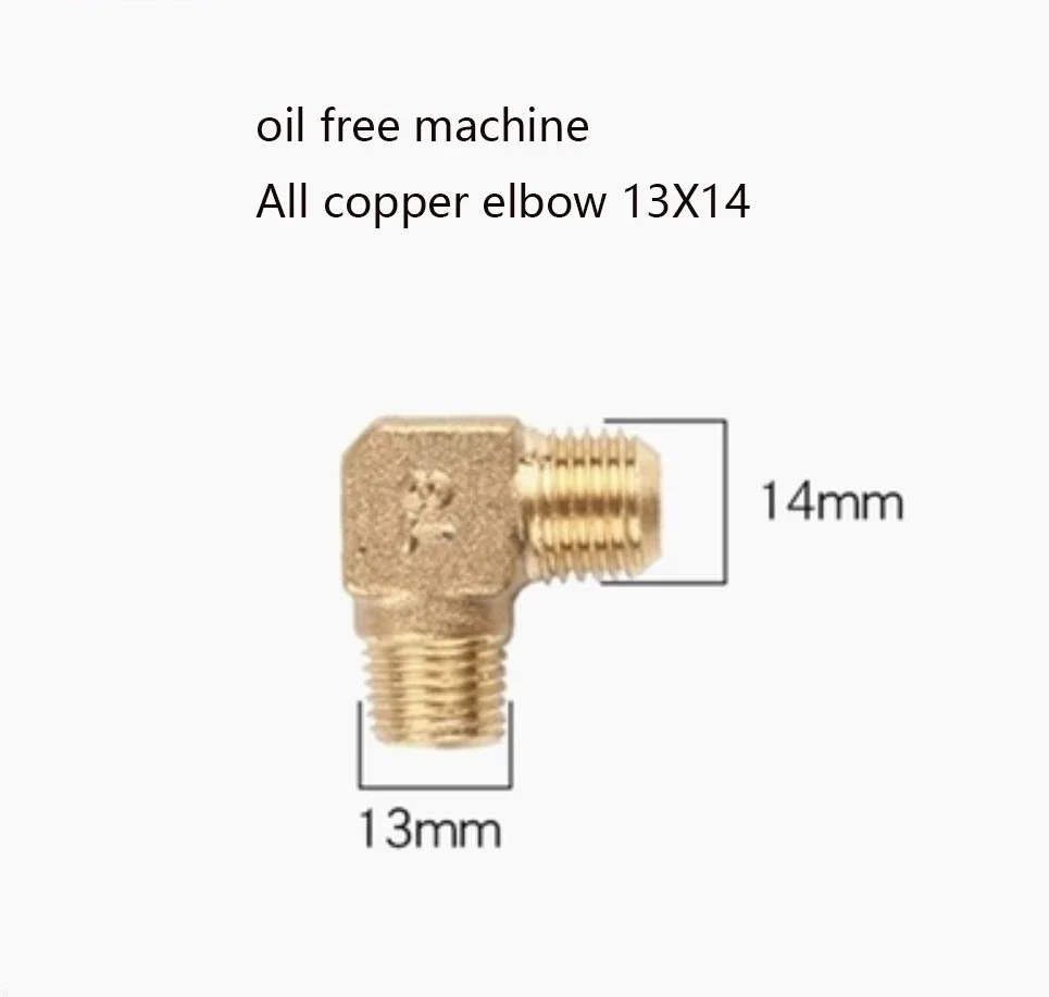 check Valve Zinc Alloy/Pure Copper Threaded Pipe Air Pump Elbow Unidirectional Valve For Oil Free Air Compressor Partscc