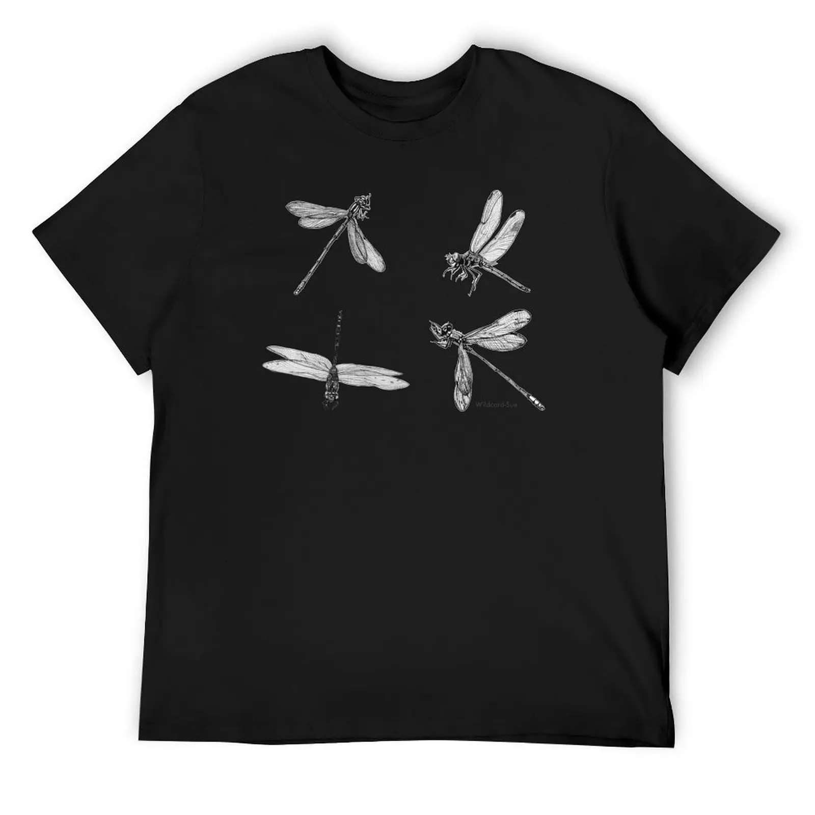 Dragonfly Flutter T-Shirt Blouse graphic t shirts summer tops Men's t-shirt