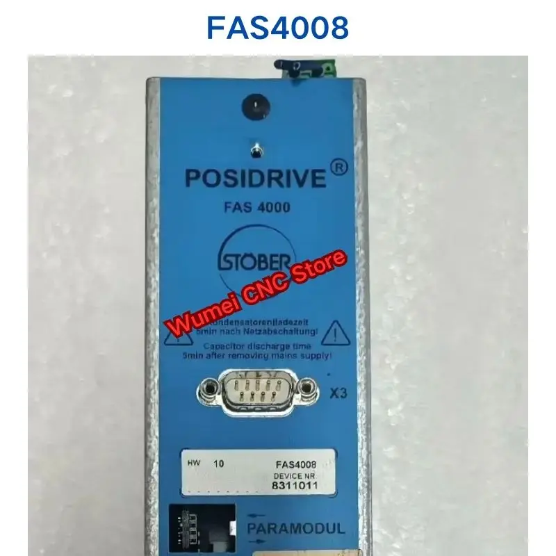 Second-hand test OK ，Servo Drive，FAS4008