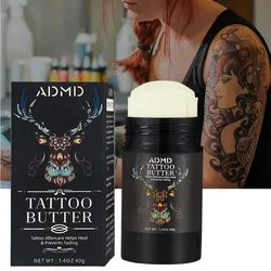 40g Tattoo Care Cream Nourishing Tattoo Balm Stick for Long-Lasting Color Preservation Soothing Skincare Paste for Tattooed Skin