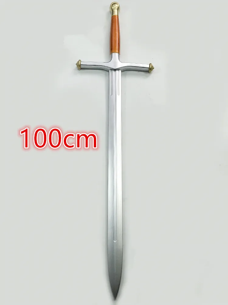 Épée du film Cosplay 1:1, accessoire, loup, givre, arme de jeu de rôle, cadeau de sécurité, en PU, givre d'hiver, grande 104cm