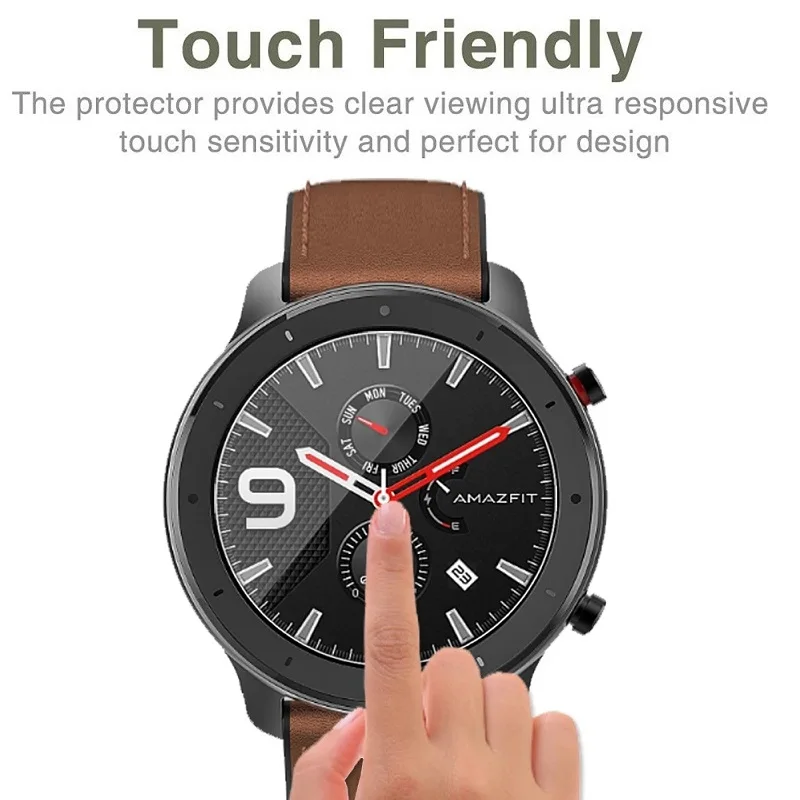 Smartwatch Smart Watch Glass Screen Protector 40mm 39mm 38mm 37mm 35mm 33mm 31mm 41mm 42mm 44mm 30mm-46mm Film Watch Accessories