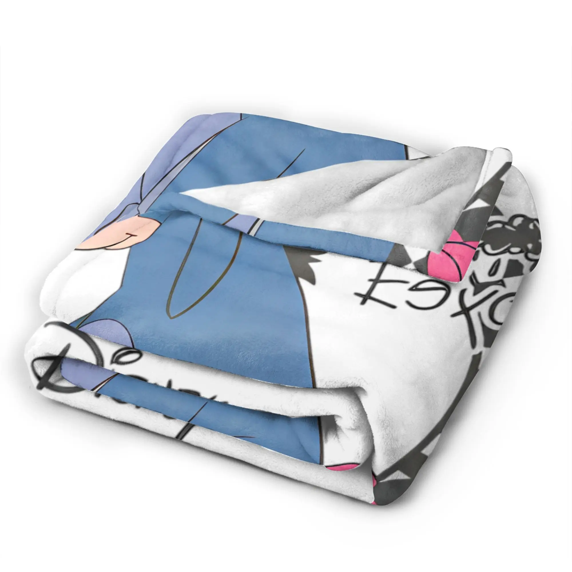 Winnie the Pooh Eeyore EST 1926 البطانيات الكرتون لطيف الفانيلا مضحك الدافئة رمي بطانية للمنزل الربيع/الخريف السفر