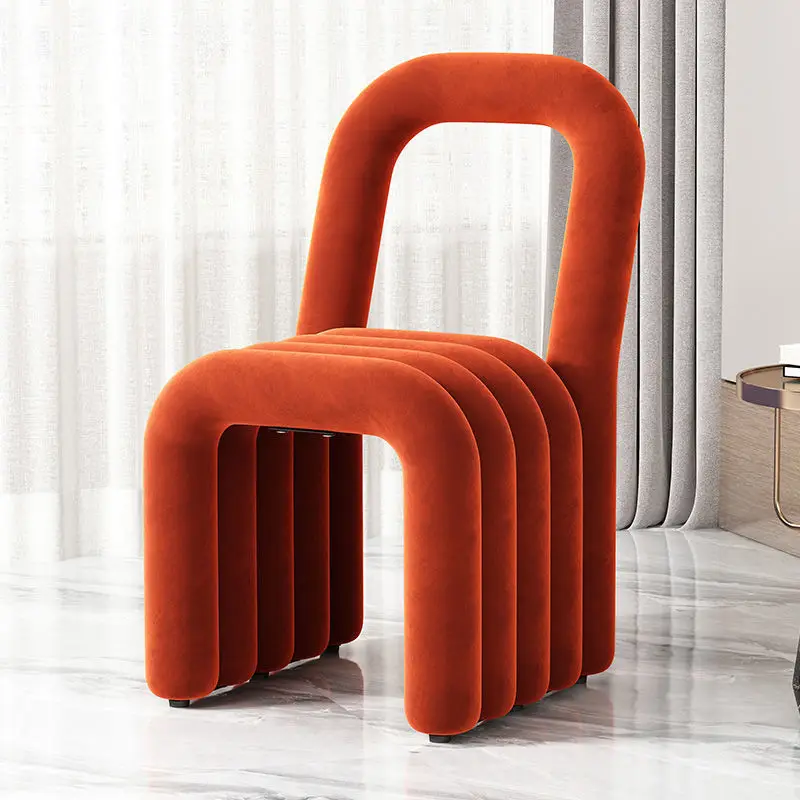 

Chair Nordic ins French designer creative Internet celebrity stool casual personality chair special shape