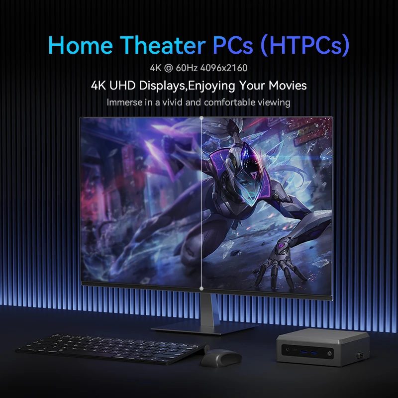 Maxtang Intel Elkhart Lake J6412 Processor Based Fanless  Desktop Mini PC with 4LAN, NX6412-4L Multimedia Gaming Computer