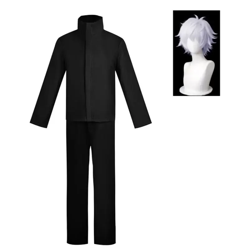 Costume de Cosplay Jujutsu Kaisen Satoru Gojo, uniforme de jeu d'anime japonais et J1