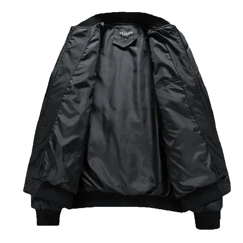 Men's Winter Cotton Clothing Fashionable Stand-Up Collar Zipper Casual Jacket Trendy Cardigan for Men