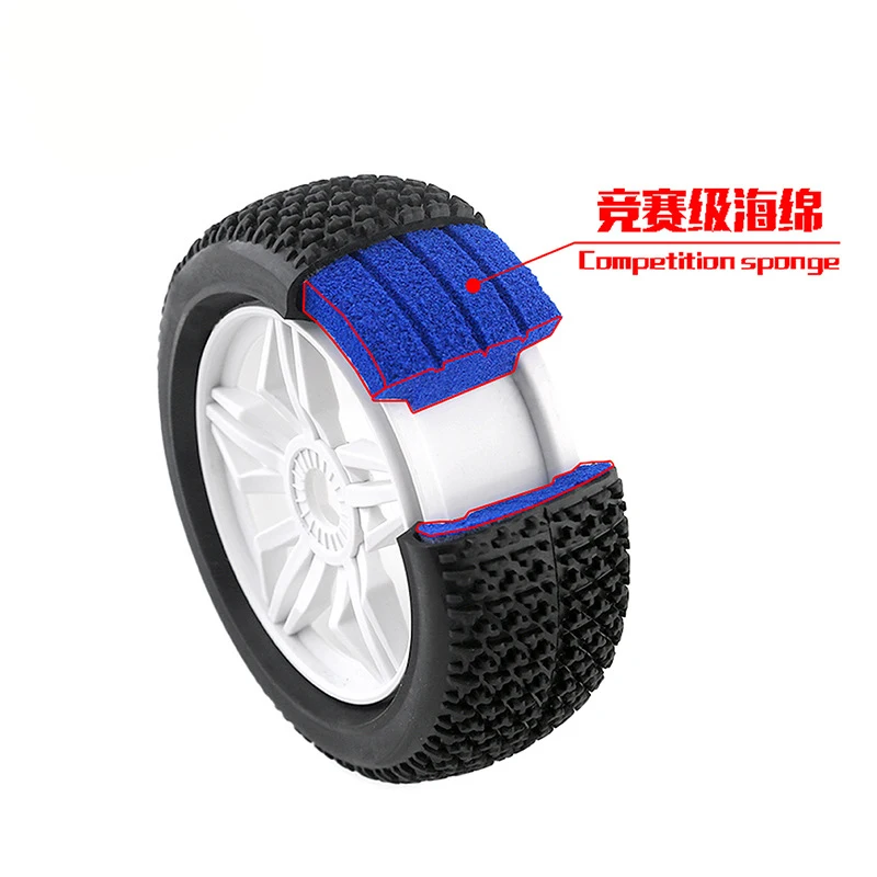 4Pcs RC 1/8 Rc Car Tyres Foam Inserts (Inner Tyres / Tires) for 1:8 RC Car Tyre Buggy HPI