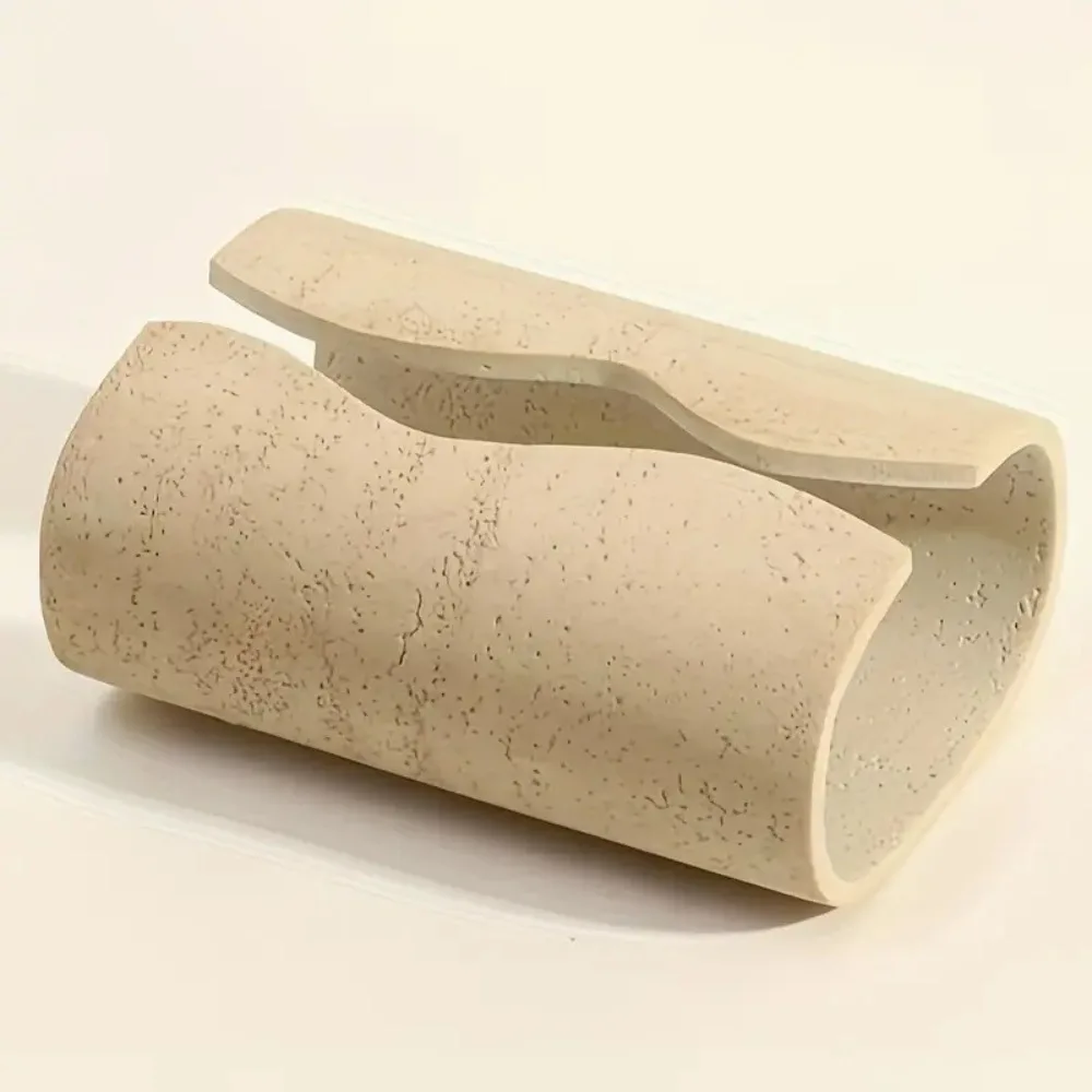 

Modern Resin Tissue Box Cave Stone Design Home Decor Napkin Holder Napkin Dispenser Coffee Table