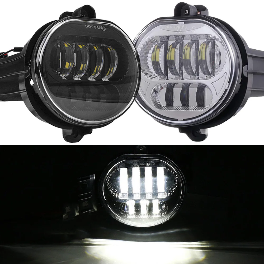 2Pcs Dodge Ram 63W Car Led Fog Lights high lumen daytime running lights Driving fog lights For Dodge Ram 1500 2500 3500