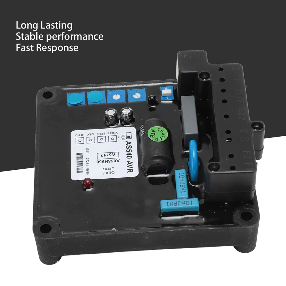 منظم جهد كهربائي أوتوماتيكي AS540 لثبات جهد المولد مع الحمل الزائد وحماية ماس كهربائى #5