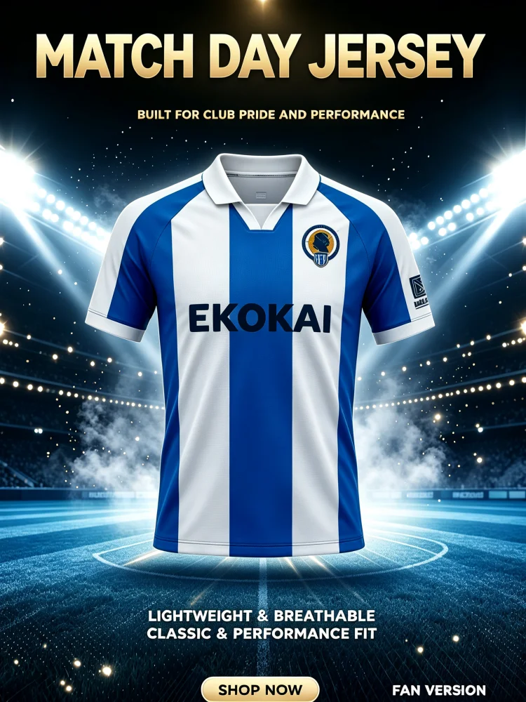 2026-27 Sommer Spanien Fußballtrikot Atmungsaktives Sport-T-Shirt H-Hércules CF Schnelltrocknend Herren Damen Fans Freizeit-T-Shirt Familien- und Kinder-T-Shirts – Detail 3