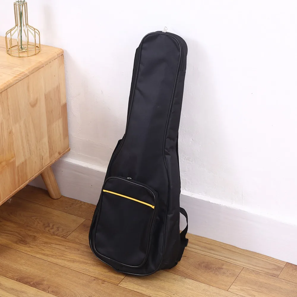 21/23/26 Inch Ukulele Backpack Double Shoulder Straps Sponge Padded Mini Guitar Bag Oxford Fabric Waterproof Instrument Bag