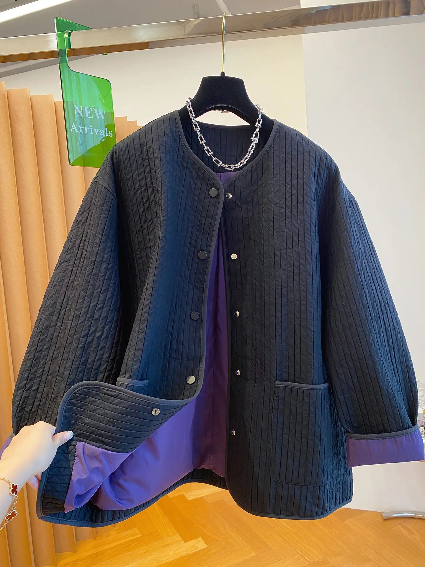 

Корейская легкая теплая хлопковая куртка для женщин, осенне-зимняя, уникальная, красивая, свободного кроя, из нели-хлопка, верхняя одежда