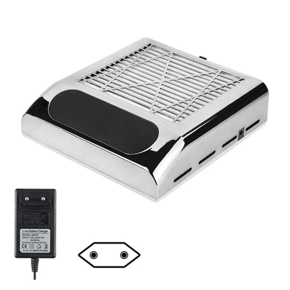 

80W Nail Dust Collector Low Noise Removable Filter Screen Manicure Machine Tools with Hand Pillow Speed ​​Adjustable