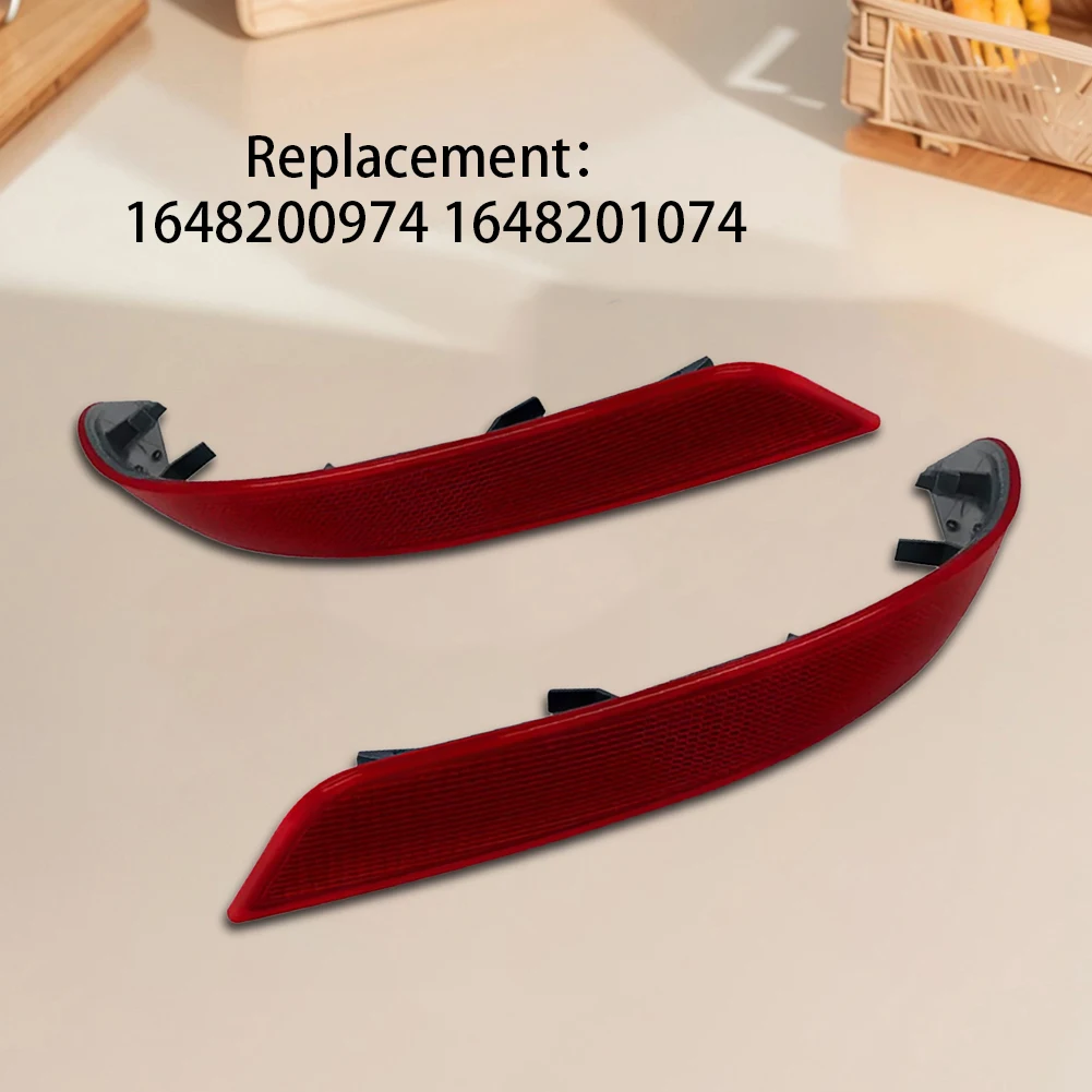 المصد الخلفي الفرامل عاكس ضوء استبدال 1648200974 1648201074 الذيل عاكس مصباح مكبح لمرسيدس GL-Class X164 2010-2012 #3