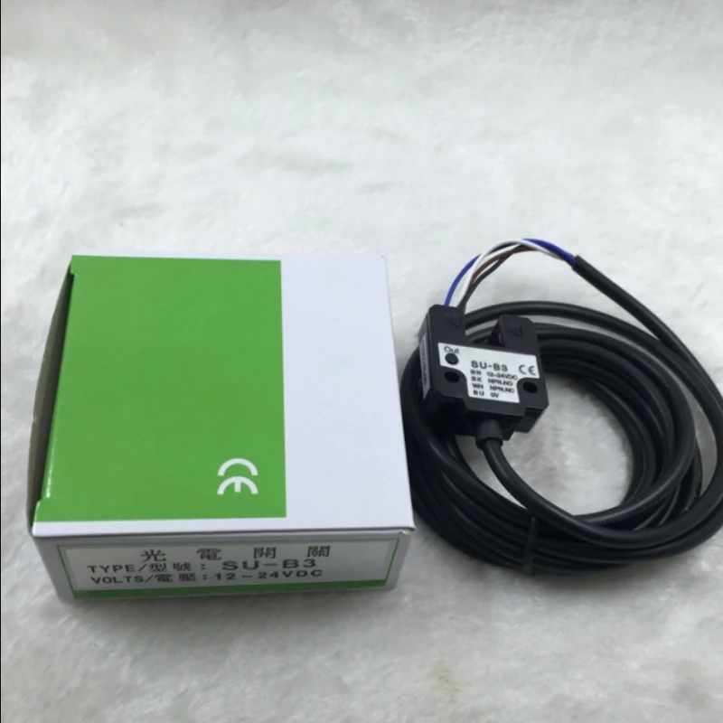 SU-B3 ROKO Photoelectric Switch Sensor 100% New Original 12-24VDC NPN NO/NC