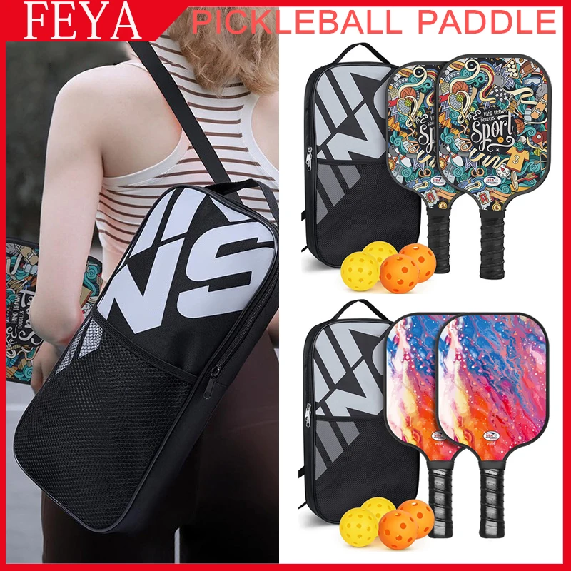 

Комплект спортивной одежды Pickleball Paddle Сертификация USAPA Высокая плотность PP Сотовый сердечник Нескользящая ручка Стекловолокно Индивидуальная ракетка
