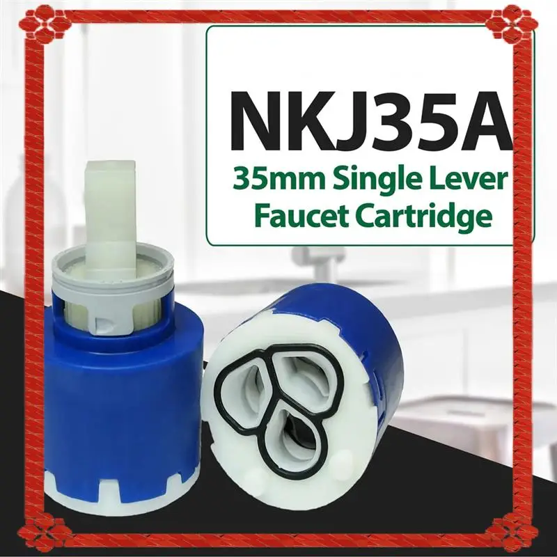 24-Hour Delivery NKJ35A 35Mm Replacement Cartridge For Faucet W/Right Rotation, Repair Kit For Single Lever Faucet