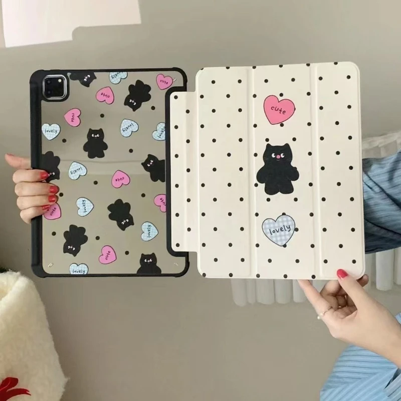 Polka Dot Black Cat…