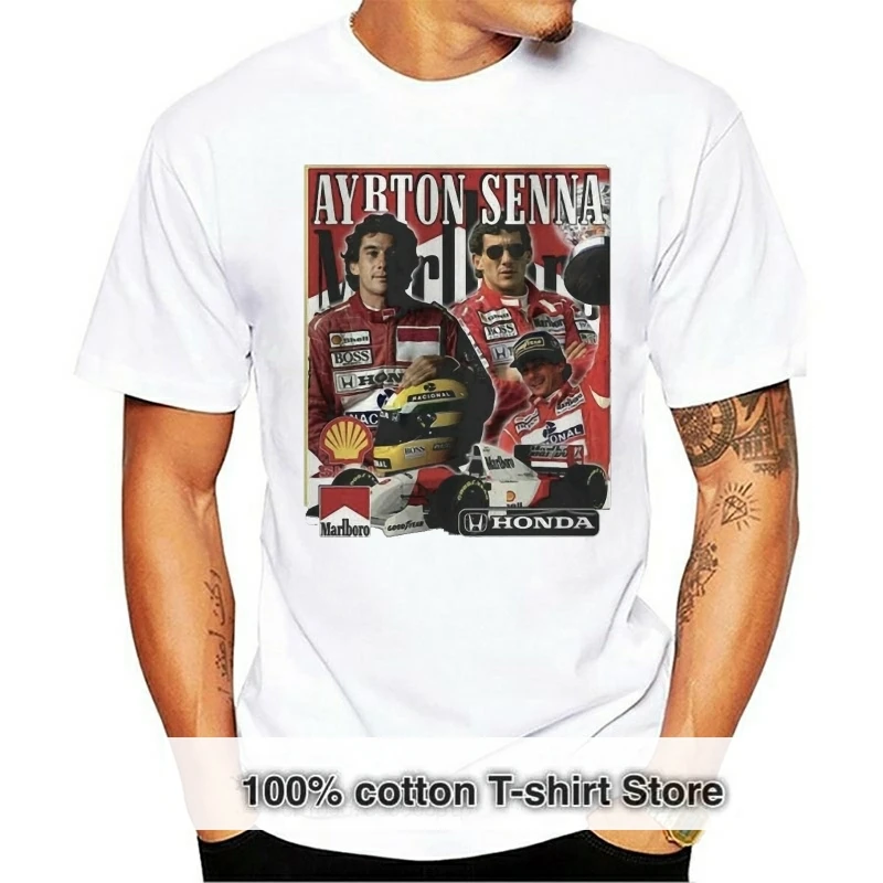 

Ayrton Senna T-Shirt Size S-3Xl