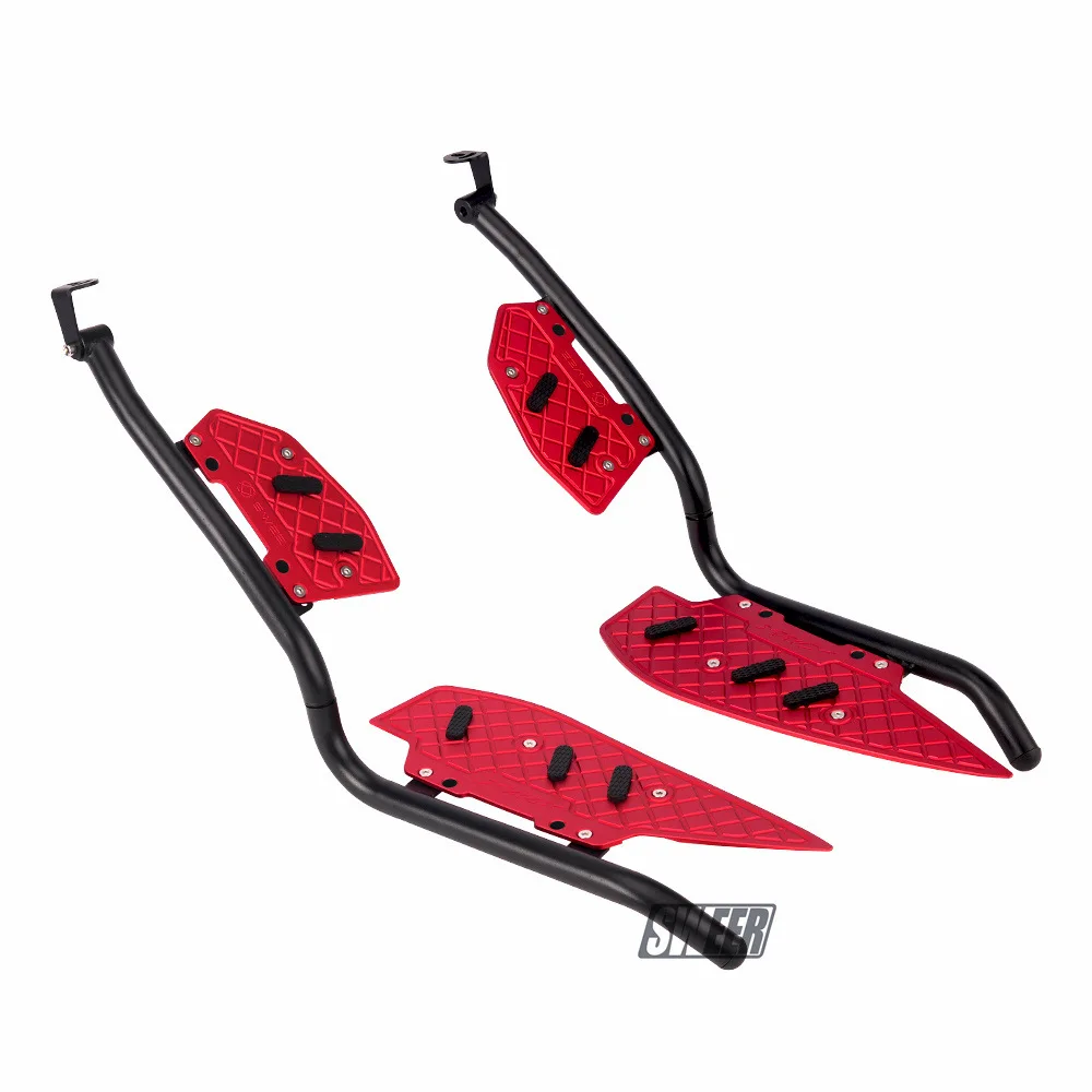 

For Yamaha Xmax 300 2017-2024 Motorcycle Foot Pedal With the Guard Bar Footboard Footpads Accessories