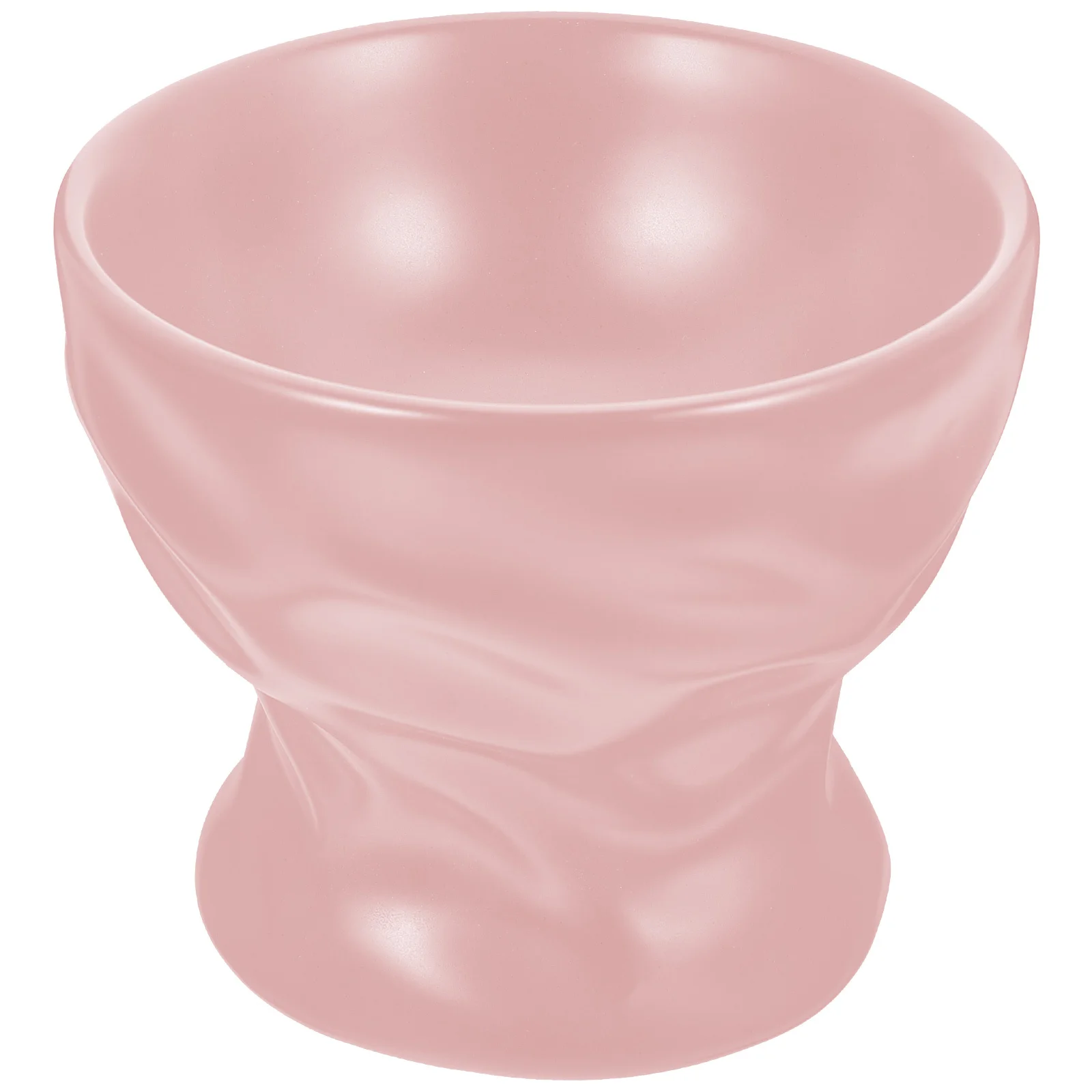 

Ceramic Salad Bowl Flower Shape Design Large Capacity for Dessert Fruit Salad Sauce Yogurt Storage Household Kitchen Utensil