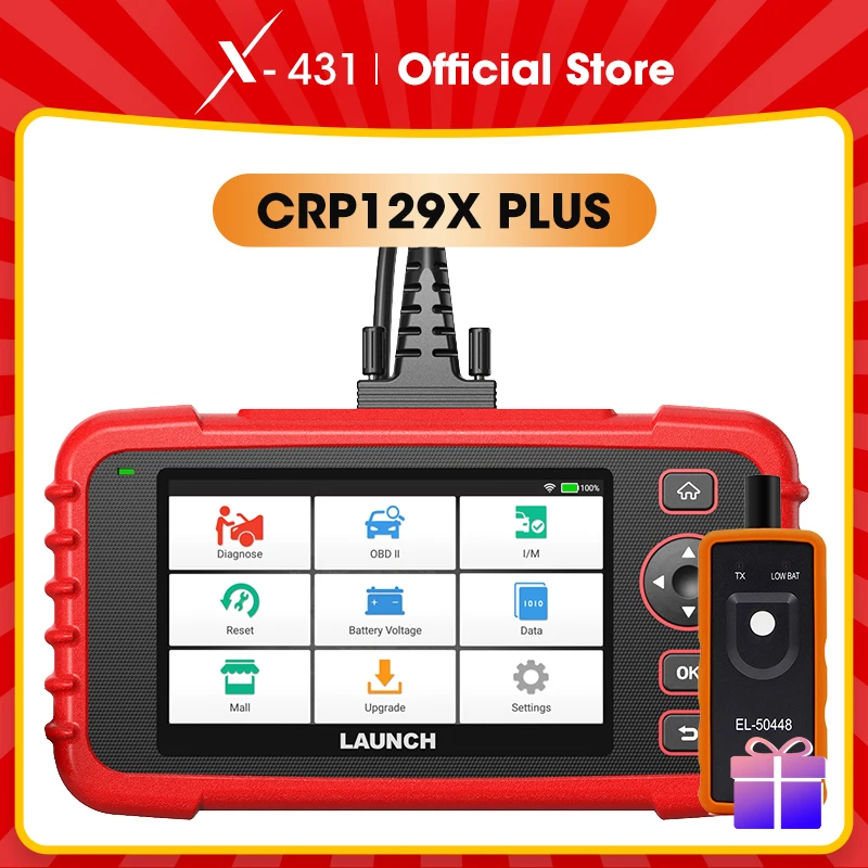 

NEW X-431 Launch CRP129X PLUS OBD2 Scanner Car Code Reader Automotive Diagnostic Tool Auto Scan Autoscanner Diagnost Diagnosis