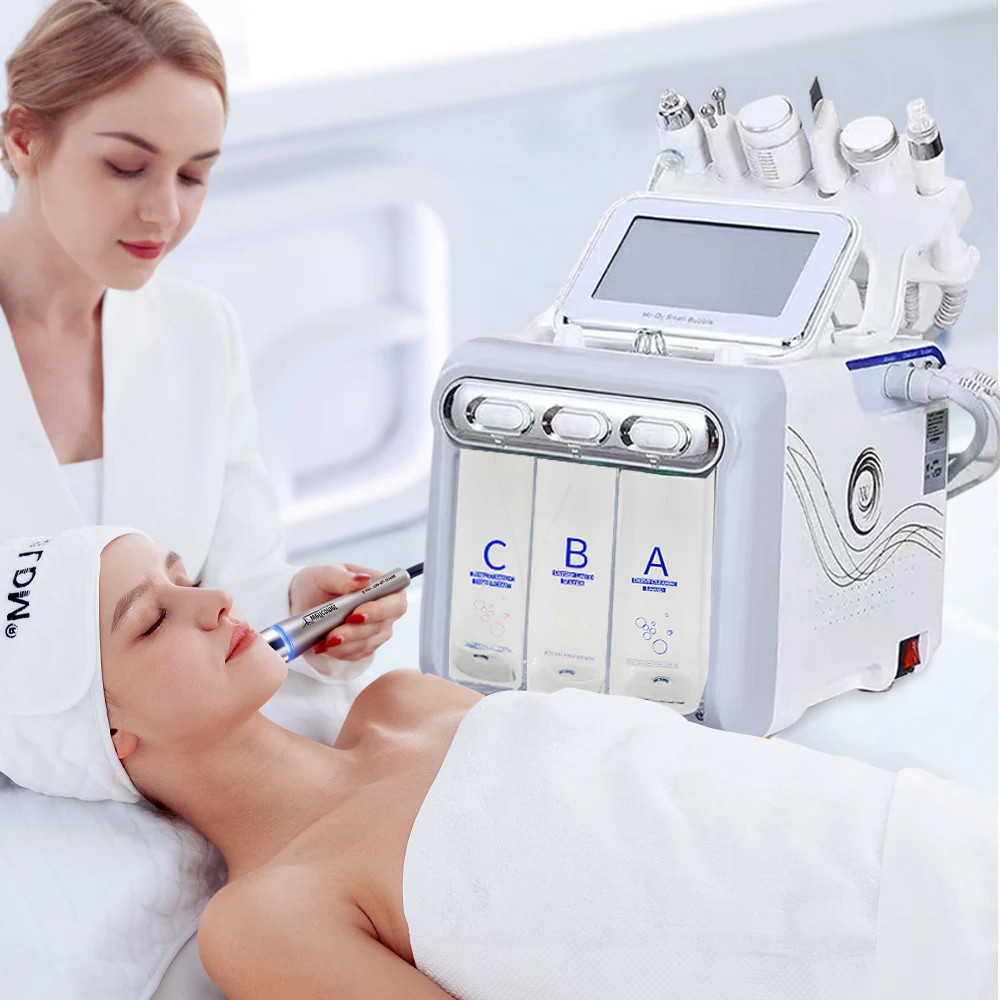 زجاجات بديلة لآلة التجميل RF ذات الفقاعات الصغيرة والأكسجين الهيدروجيني H2O2 - مجموعة زجاجات جلدي عالمية مكونة من 3 قطع للبشرة #6