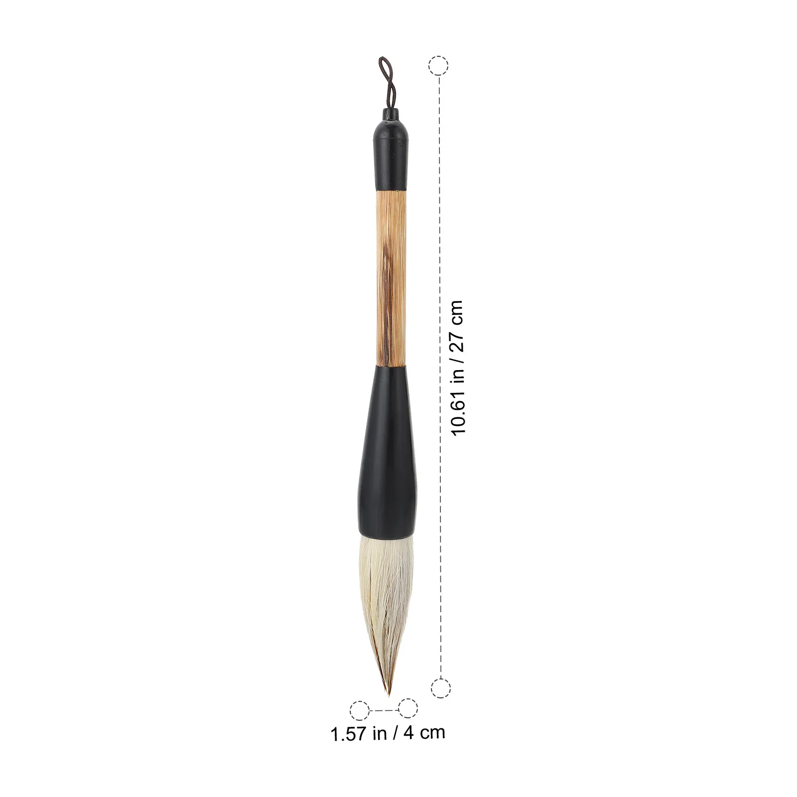1Pcs Wolf Hair Large Calligraphy Brush Chinese Painting Pen Premium Traditional Brush for Watercolor Painting Writing Drawing