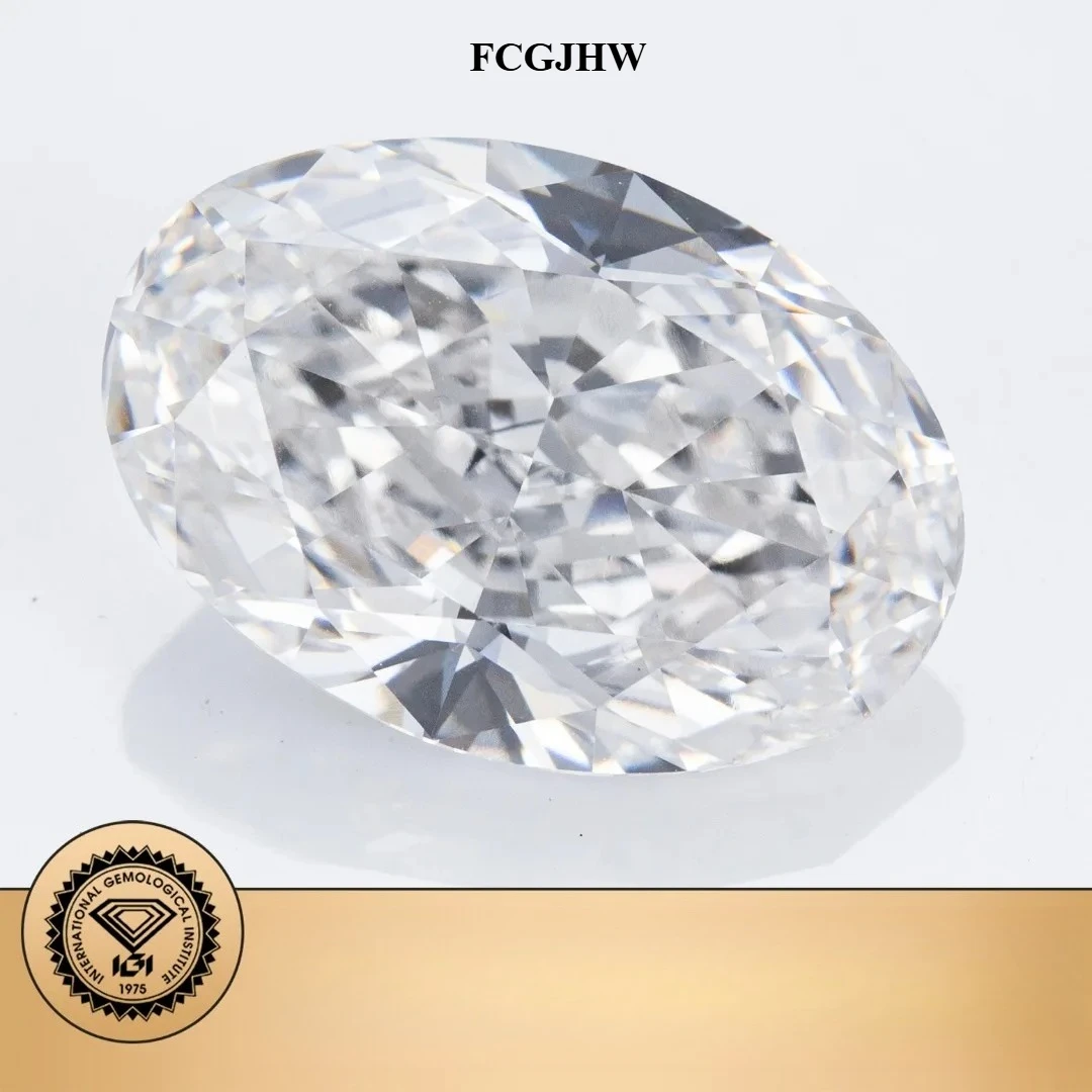 FCGJHW IGI Certificate 7ct 8ct 9ct 10ct 20ct 30ct Big Lab Grown Diamonds CVD Laboratory Diamond Jewelry for Women Gifts 2026