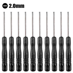 10pc 3.0 Cross Small Screwdriver Toy Screwdriver 3mm Word Gift Screwdriver Mobile Phone Disassembly Screw Batch Screw Driver Set