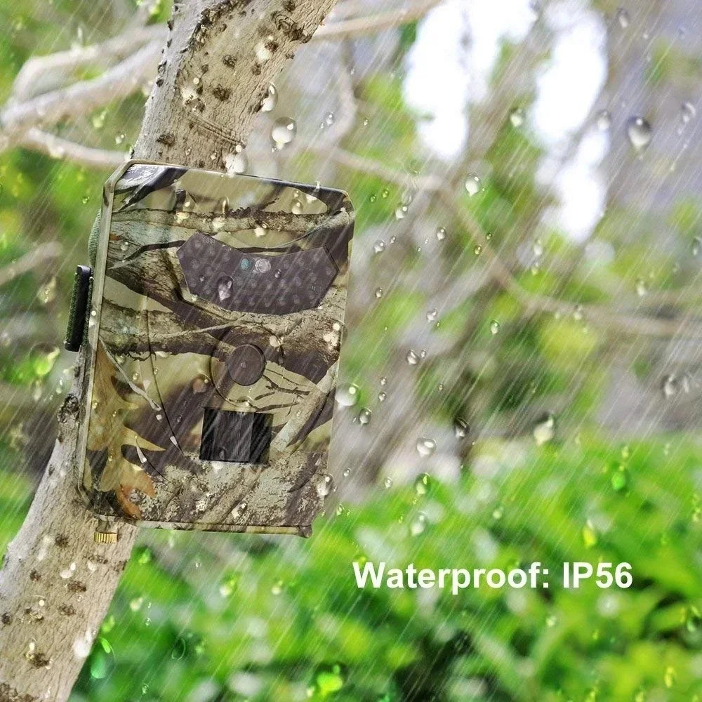 Hunting Trail Camera 20MP 1080P Waterproof IP56 PIR Infrared Night Vision Wildlife Cam Surveillance Tracking Monitor Mini Camera