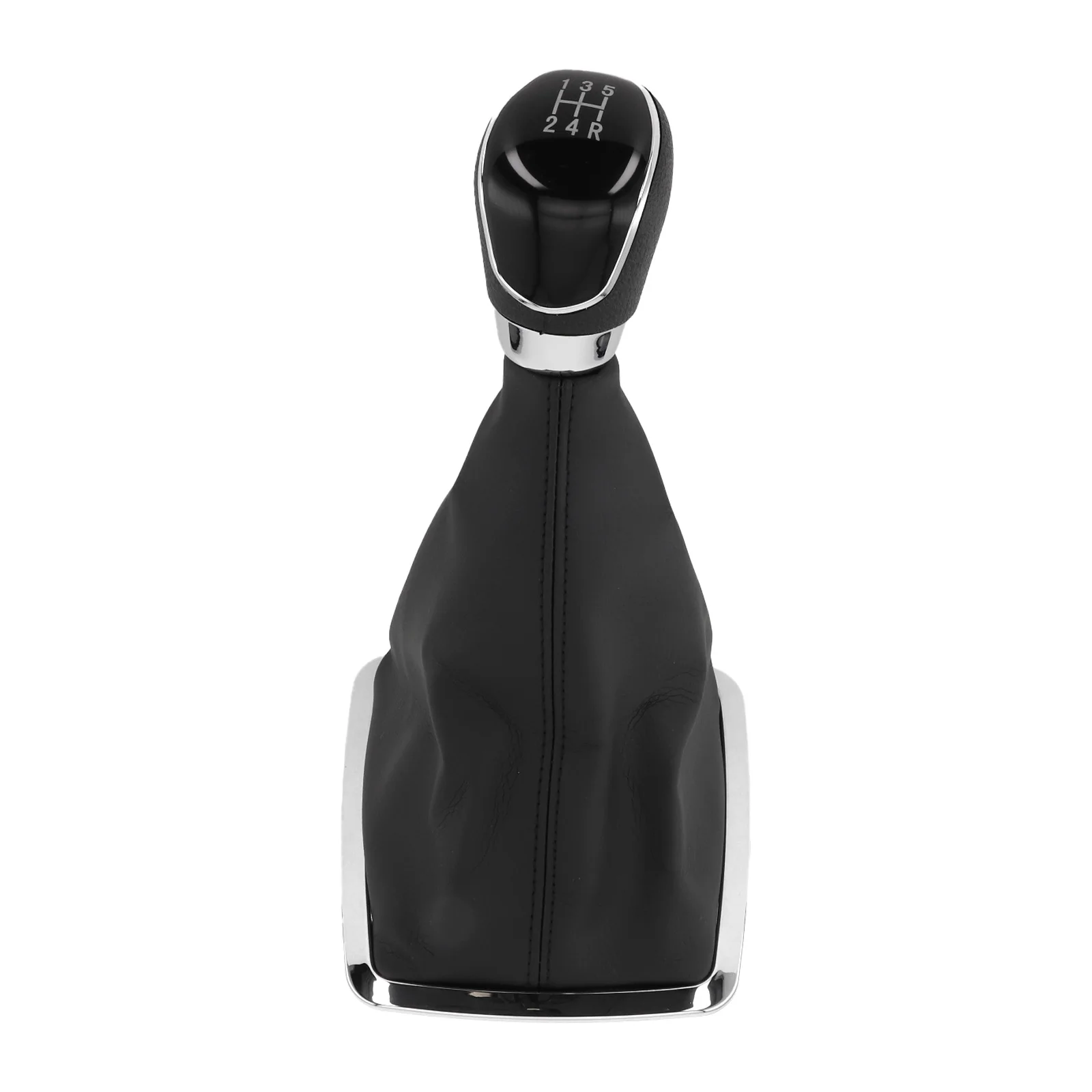 5-Speed Transmission Gearshift Knob with Gaiter Boot for Ford For Focus MK2 for c-max 2006-2011 MK3 MK4 Left Drive