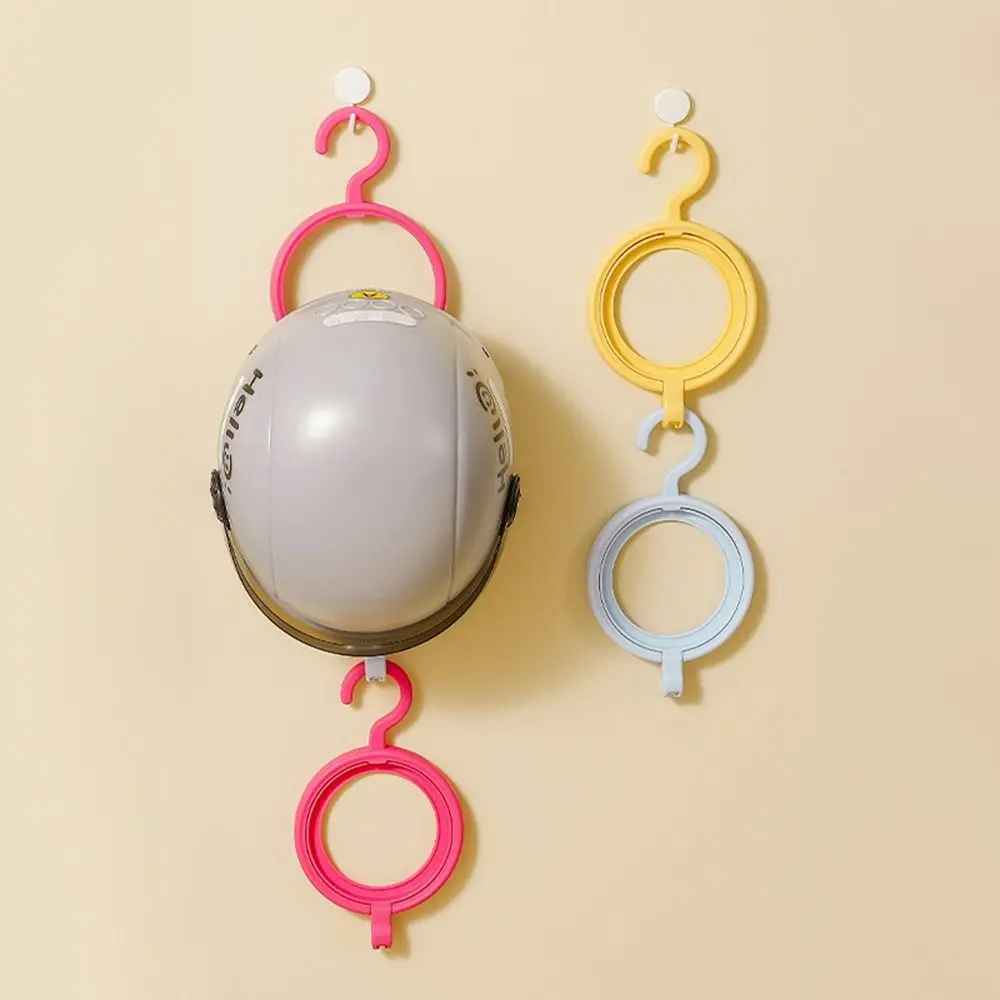

4Pcs Plastic Baseball Cap Rack Round Shape Wall Mounted Hat Display Holder Foldable Space Saving Wall Door Storage Rack Scarf