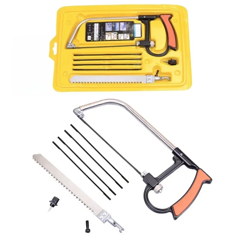 7pcs Multifunction Mini Saw Multi-purpose Small Hack Model Woodworking Line Manual Devil Hand