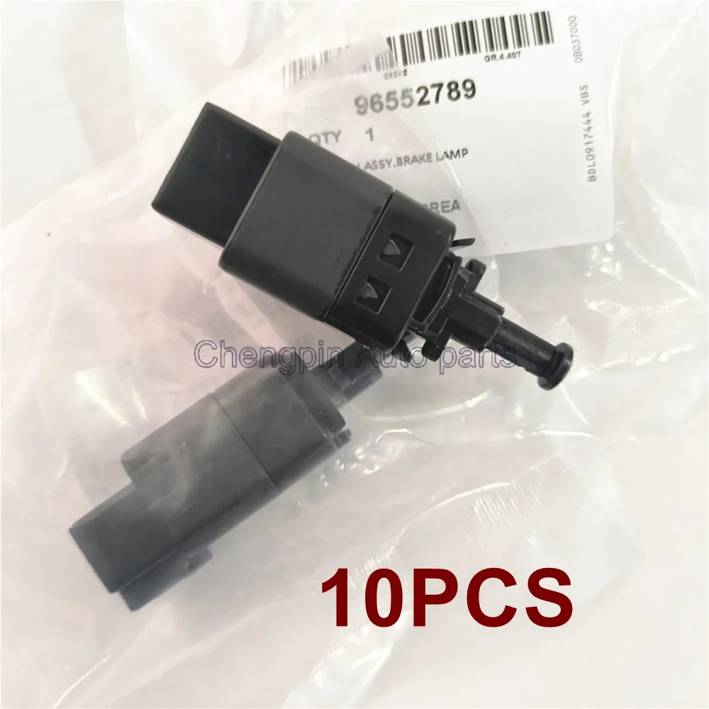 

10X 96874570 96552789 Brake Light Switch Stop Pedal Light Control Button For Chevrolet Aveo Optra Kalos Daewoo Nubira Lacetti