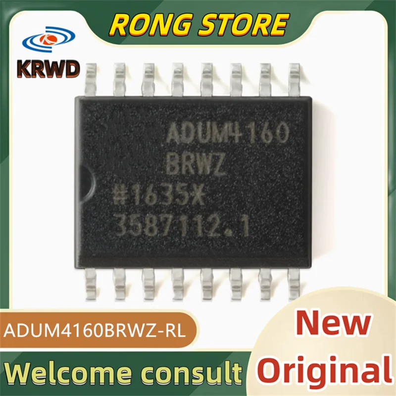 

2 шт. ADUM4160BRWZ Новые и оригинальные ADUM4160BRWZ-RL ADUM4160BRW ADUM4160B ADUM4160 SOP-16