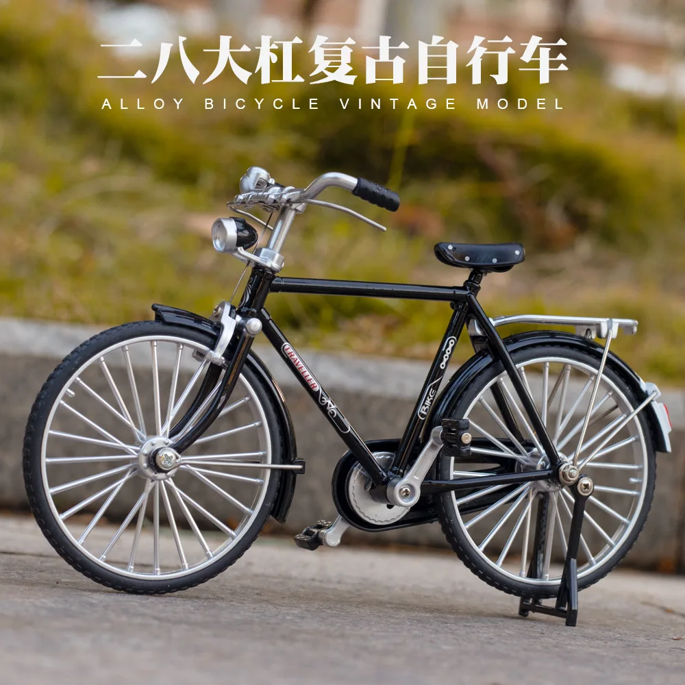

New 1:10 Mini Alloy Model Bicycle Diecast Metal Finger Mountain Racing Bike Adult Simulation Collection Gifts Toys for boys