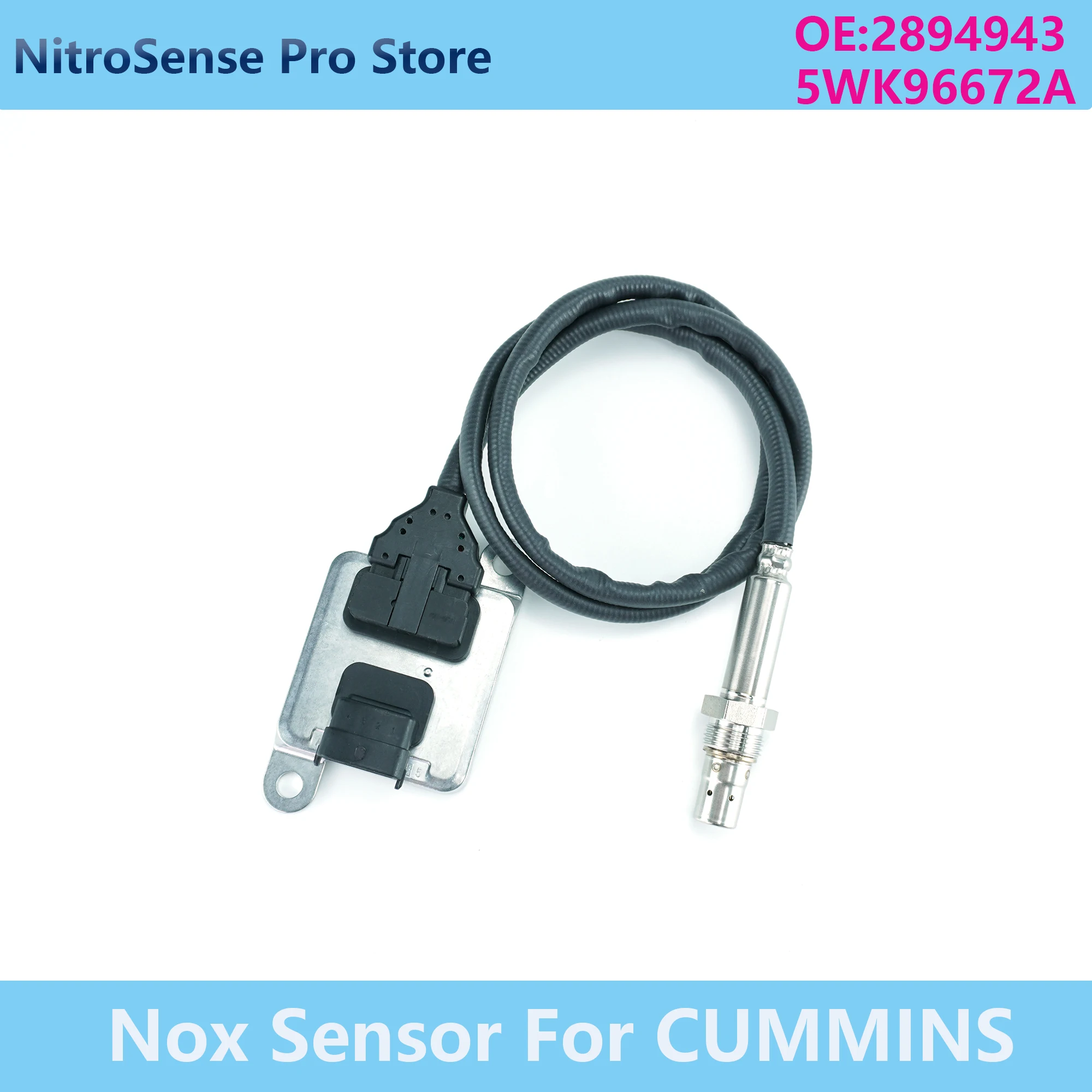 

Датчик оксида азота (NOx) 2894943 5WK96672A 5WK9 6672A для Cummins ISB 6.7L, ISX 11.9L, ISX 15-14.9L